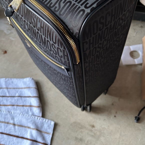 Moschino 18 Inch Logo Spinner Swuitcases each sold separately 500each or 900both - Picture 4 of 10